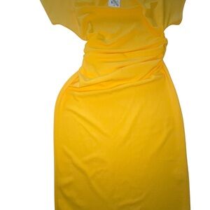 Gibson Latimer Yellow Dress